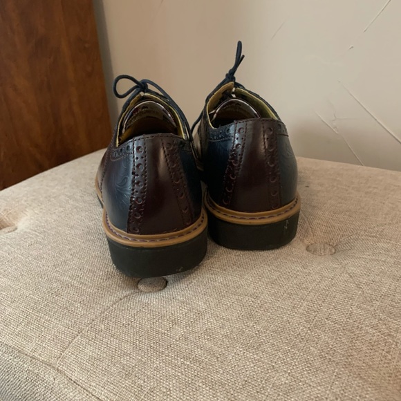 Robert Graham men’s Bethune Box Leather Derby Oxford Dress Shoes 11M - Picture 6 of 9